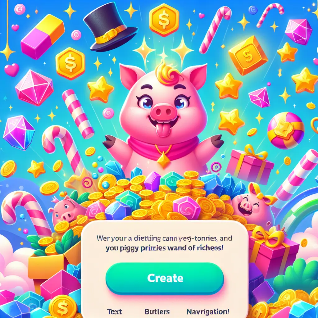 Piggy Prizes Wand of Riches